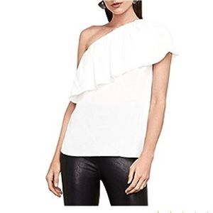 BCBGMaxAzria White Kamila Top